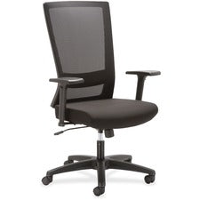 Lorell Mesh High-back Swivel Chair