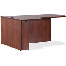 Lorell Essentials Left Peninsula Desk Box 1 of 2