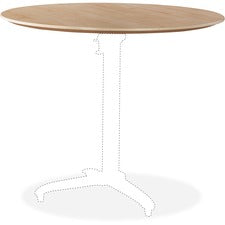 Lorell Foldable Hospitality Table Maple Tabletop
