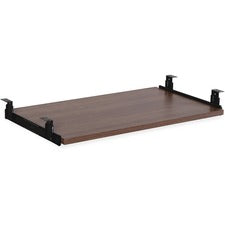 Lorell Essential Series Walnut Laminate Keyboard Tray