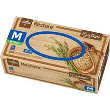 Medline Restore Nitrile Exam Gloves with maxOat+