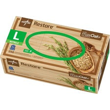 Medline Restore Nitrile Exam Gloves with maxOat+