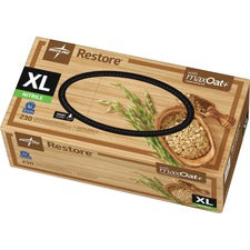 Medline Restore Nitrile Exam Gloves with maxOat+