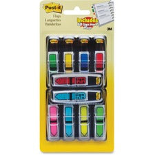 Post-it&reg; 1/2"W Arrow Flags with 00 Bonus Message Flags - 10 Total Dispensers