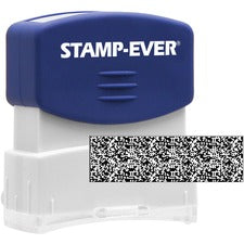 Stamp-Ever Pre-inked Security Block Stamp