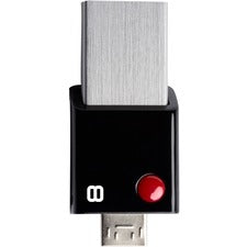 EMTEC 8GB Mobile & Go T200 USB 3.0 On-The-Go Flash Drive