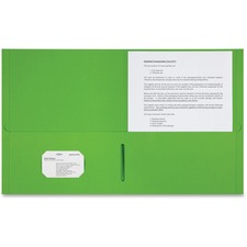 Sparco 2-pocket Leatherette Portfolio