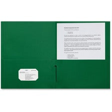 Sparco 2-pocket Leatherette Portfolio