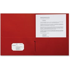 Sparco 2-pocket Leatherette Portfolio