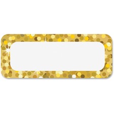Ashley Gold Sparkle Magnetic Nameplate