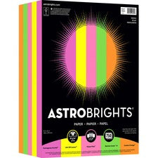Astrobrights Color Paper - "Dazzle" 5-Color Assortment