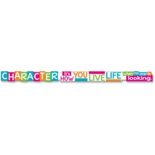 Trend Character It's How You Live Message Banner