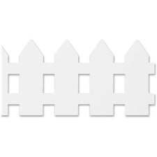 Hygloss White Fence Design Border Strips