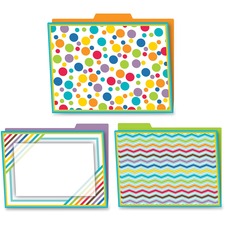 Carson Dellosa Education Color Me Bright Design File Folders Set