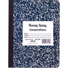 Roaring Spring Blue Marble Composition Book