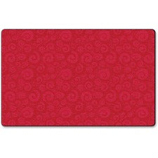 Flagship Carpets Solid Color Swirl Rug