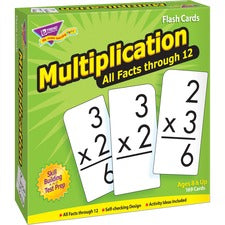 Trend Multiplication all facts through 12 Flash Cards