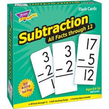 Trend Subtraction all facts through 12 Flash Cards