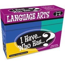 Teacher Created Resources Grade 3-4 I Have Language Arts Game