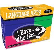 Teacher Created Resources 5&6 I Have Language Arts Game