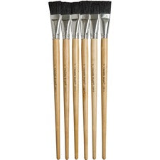 Creativity Street 1" Hog Bristle Paint Brushes