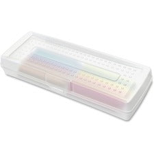 Sparco Clear Mini Pencil Box