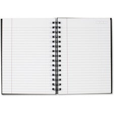 Mead Poly Pocket Hardbnd Business Notebk