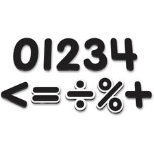 Teacher Created Resources Black 2-1/2" Magnetic Numbers
