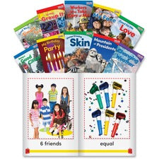 Shell Education Grade K Time for Kids Book Set 3 Printed Book