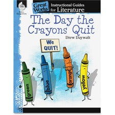 Shell Education The Day the Crayons Quit Instructional Guide Printed Book by Drew Daywalt