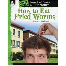 Shell Education How To Eat Fried Worms Instructional Guide Printed Book by Thomas Rockwell