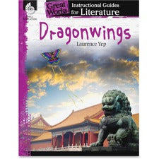 Shell Education Grade 4-8 Dragonwings Instructional Guide Printed Book by Laurence Yep