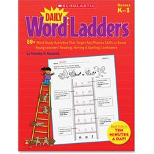 Scholastic Daily Word Kindergarten Ladders Book Printed Book