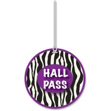 Ashley Zebra Design Hall Pass
