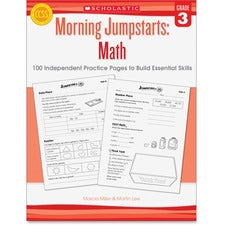 Scholastic Res. Grade 3 Morning Jumpstart Math Workbook Printed Book