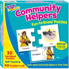 Trend Community Helpers Alphabet Puzzle Set