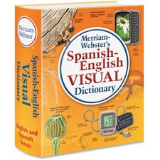 Merriam-Webster Spanish-English Visual Dictionary Printed Book