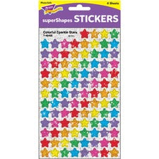 Trend Colorful Sparkle Stars superShapes Stickers