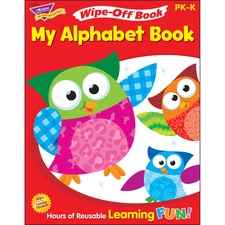 Trend My Alphabet Owl-Stars! Wipe-off Book Printed Book