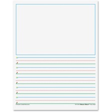 Teacher Created Resources K - 1 5/8" Space Writing Paper - Letter