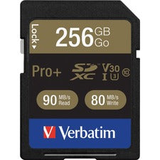 Verbatim Pro+ 256 GB SDXC