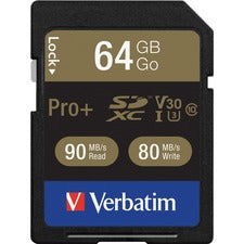 Verbatim Pro+ 64 GB SDXC