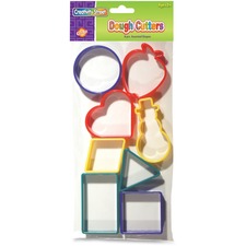 Creativity Street 8-Piece Shapes Dough Cutters