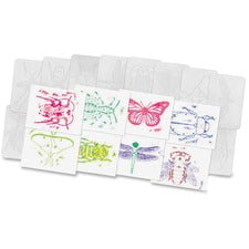 Roylco Insect Shape Rubbing Plates