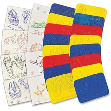 Roylco Animal Track Rubbing Plates