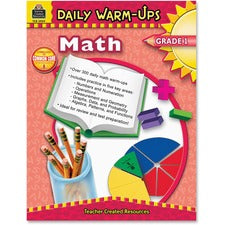 Teacher Created Resources Gr 1 Math Daily Warm-Ups Book Printed Book