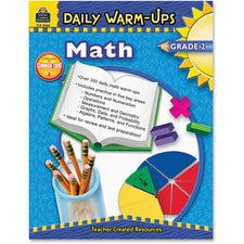 Teacher Created Resources Gr 2 Math Daily Warm-Ups Book Printed Book