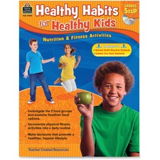 Teacher Created Resources Grade 5up Healthy Habits WorkBook Printed/Electronic Book