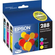 Epson DURABrite Ultra T288 Ink Cartridge - Cyan, Magenta, Yellow