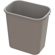 Value-Plus Wastebasket 28 Quart Taupe